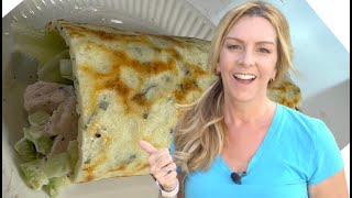 I tried it Making viral Cottage cheese flatbread [upl. by Rape]