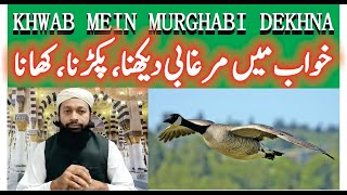 Khwab Mein Murghabi Dekhna Ki Tabeer  خواب میں مرغابی دیکھنا  Mufti Saeed Saadi [upl. by Jessalin327]