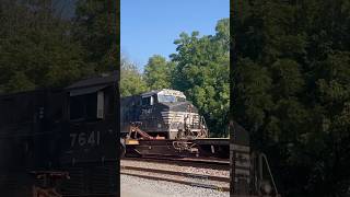 Watch to the end NS 22X and 29G meeting up at Piscataway NJ [upl. by Assenad]