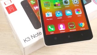 Lenovo K3 Note  Unboxing amp First Impressions [upl. by Aihsyla958]