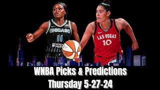 WNBA Picks amp Predictions Thursday 52724 HOT STREAK [upl. by Nivk]