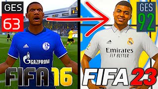 ICH KAUFE MBAPPÉ IN JEDEM FIFA  🇫🇷🤑 FIFA 16 ⏩ FIFA 23 Karrieremodus Challenge [upl. by Claretta]