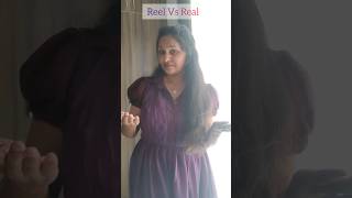 Reel Vs Real💯 ఇదే Reality🤫 shorts shortsfeed viral trending reality teluguvlog funny comedy [upl. by Haines212]