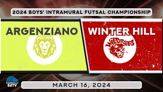 Boys Intramural Futsal Championship 31624 [upl. by Nocaed]