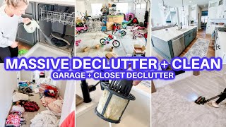 NEW DECLUTTER  CLEAN WITH ME  CLEANING MOTIVATION  DEEP CLEANING  CLOSET  GARAGE DECLUTTER [upl. by Stroup]