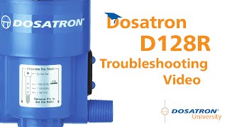 Dosatron D128R Troubleshooting Video [upl. by Setiram]