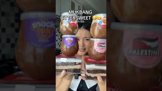 MUKBANG BITTERSWEET BY NAJLA😱  PART 1 [upl. by Tamera]