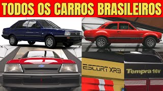 TODOS OS CARROS BRASILEIROS DO FORZA HORIZON 5 ATUALIZADO [upl. by Nnayrrehs477]