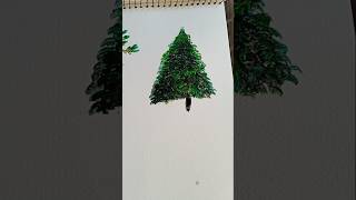 Tree painting youtubeshorts art painting paintingideas reverb [upl. by Acceb186]