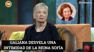 GALIANA EN LA RESISTENCIA desvela una intimidad de la reina Sofía [upl. by Sauer]