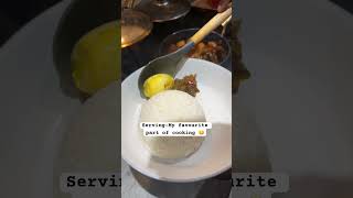 Serving …my favourite part😋🥰youtube youtubeshorts youtuber youtubeshort [upl. by Sontich337]