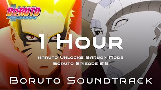 Resolution Kakugo Choir version 1 Hour Channel  Naruto Baryon Boruto Soundtrack Eps 216 [upl. by Alfonzo]