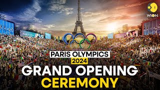 Paris Olympics 2024 LIVE Opening Ceremony Set to Formally Start Games athlete arrive  WION LIVE [upl. by Thedric]