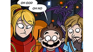 Ridley Hits the Big Time Wooden Plank Studios Super Smash Bros Comic Dub [upl. by Ahsea]