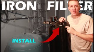 Removing Rust from Well Water StepByStep Air Injection Filter Setup [upl. by Aihsenet187]