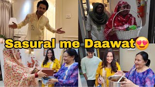 Sasural Me Diwali ki Daawat  Yaar ki Shaadi  Shoaib Ibrahim  vlog [upl. by Ikuy]