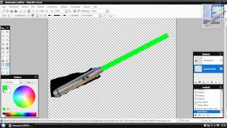 Laserschwerter in PaintNET  Tutorial HD [upl. by Sarchet206]