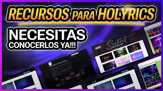 Top 5 de FONDOS CRISTIANOS para HOLYRICS PROPRESENTER EASYWORSHIP ✅ [upl. by Eckardt]