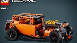 LEGO TECHNIC  42093  Model B Hot Rod  Alternative model  speedbuilding  details [upl. by Thierry]