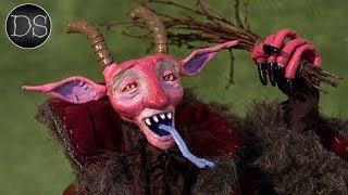 GUIDE TO DESIGNING AN ART DOLL  KRAMPUS ART DOLL 👹 [upl. by Tati]