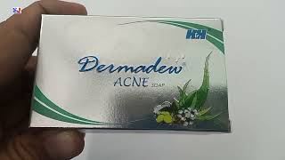 Dermadew Acne Soap  Dermadew Acne Soap Uses Side effects Benefits Fayde Review Hindi  Dermadew HH [upl. by Anivad]