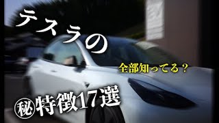 【テスラ モデル3】テスラ知られていない機能17選 [upl. by Kreager]