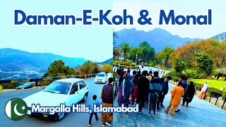 Explore Islamabad From DamaneKo’s Panoramic Views to Monal’s Delicious Food  Frotan Travelling [upl. by Zrike]