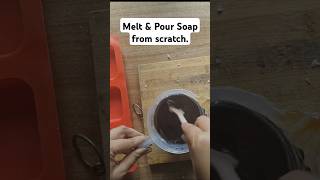 Melt amp Pour Soap from scratchsoapsoapmakingdiysoapbasemeltandpoursoapmeltandpourcoldprocess [upl. by Marchall]