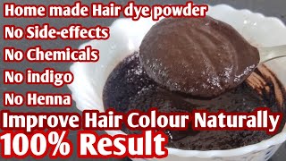 100 Natural Hair Dye  Hair Colour Without Any Side Effects And Chemicals  Best Hair Dye [upl. by Iva]