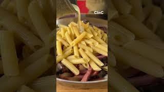 Pasta taleggio radicchio e speck  CHEF in CAMICIA [upl. by Akeme]