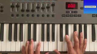 How to play Stevie Wonders quotOverjoyedquot intro Piano [upl. by Devlin]