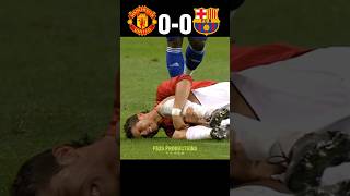 Ronaldo Showed Lionel Messi who is the Boss  Man United vs Barcelona Imaginary football ronaldo [upl. by Eicnarf]