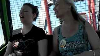 Freakout on Ferris Wheel at Disneyland [upl. by Airemahs]