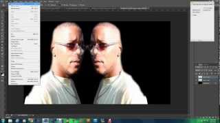 Mirror Effect PhotoShop CS6 Tutorial [upl. by Faydra]