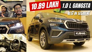 This 10L TSI Beats 15L NA Engines  Skoda Kushaq 2023 Style With Sunroof Lava Blue Edition [upl. by Bernstein]