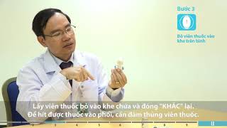 Hướng dẫn sử dụng bình hít bột khô BREEZHALER [upl. by Noll]