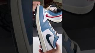 Air Jordan 1 Low SE White Aegean Storm Pale Ivory Armory Navy airjordan1 airjordan jordanshoes [upl. by Zantos]