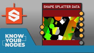 KNOW YOUR NODES Shape Splatter Data Node [upl. by Yonah]