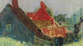 Chris Brickley looks at Joan Eardley painting [upl. by Mimi]