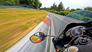 Nürburgring Nordschleife 4K POV  Yamaha R6 Follows R1 [upl. by Lebam]