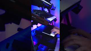 Osmose Polyphonic Aftertouch controlling Novation Summit [upl. by Dennet]