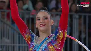 Rhythmic Gymnastics  Pan American Games 2023  Hoop and Ball Finals [upl. by Nagar380]