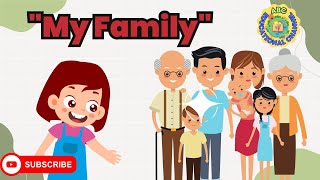 All About Family  English Vocabulary Family Members  English  Speaking and Listening [upl. by Aimal]