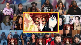 Demon Slayer Season 3 Episode 1 Reaction Mashup  鬼滅の刃 刀鍛冶の里編 [upl. by Maer887]