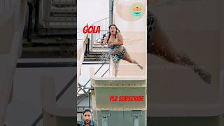 Gola goal ho gya 😀 waterpark waterslide mermaid fun viralvideo youtubeshorts summer funny [upl. by Norraj]