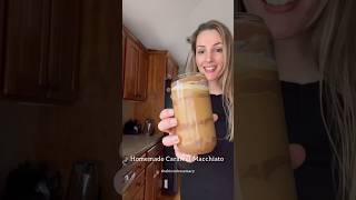 Homemade Caramel Macchiato  recipe in description [upl. by Lebatsirhc]