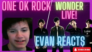 EVAN REACTS ONE OK ROCK WONDER REACTION Lucerna Music Bar Prague 4 June 2023 oneokrock [upl. by Eben]