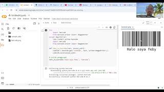 Simulasi Encoding Decoding BarcodeFebyUTSTeori Informasi [upl. by Reseda]