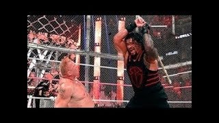 WWE WRESTLEMANIA 34  Roman Reigns Vs Brock Lesnar  27 April 2018 Full MACTH Highlights [upl. by Yeldahc]