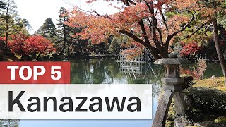 Top 5 Things to do in Kanazawa  japanguidecom [upl. by Amorita]